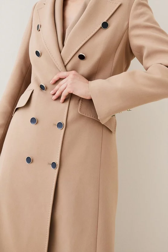 Wholesale ๐ Karen Millen Compact Stretch Double Breasted ๐งฅ Coat ๐ 4 Wholesale ๐ Karen Millen Compact Stretch Double Breasted ๐งฅ Coat ๐ - Image 2