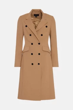 Wholesale ๐ Karen Millen Compact Stretch Double Breasted ๐งฅ Coat ๐ 12 Wholesale ๐ Karen Millen Compact Stretch Double Breasted ๐งฅ Coat ๐ -Occasionwear Popular Store bkk03376 camel xl 3