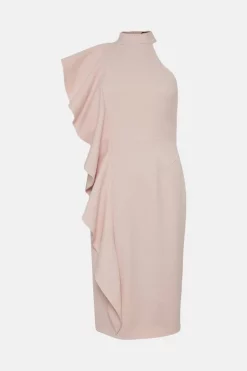Budget ๐ Karen Millen Structure Crepe Frill Detail Tailored Midi ๐ Dress - blush ๐คฉ 10 Budget ๐ Karen Millen Structure Crepe Frill Detail Tailored Midi ๐ Dress - blush ๐คฉ -Occasionwear Popular Store bkk03558 blush xl 3