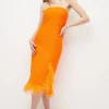 Buy ๐ Karen Millen Boucle Feather Hem Pencil Midi ๐ Dress ๐ 2 Buy ๐ Karen Millen Boucle Feather Hem Pencil Midi ๐ Dress ๐ -Occasionwear Popular Store bkk03591 orange xl
