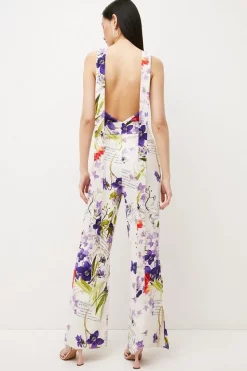 Best reviews of ✨ Karen Millen Scattering Viola and Tulipa Floral Compact Viscose Jumpsuit 🧨 12 Best reviews of ✨ Karen Millen Scattering Viola and Tulipa Floral Compact Viscose Jumpsuit 🧨 -Occasionwear Popular Store bkk03625 floral xl 4