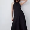 Discount 🌟 Karen Millen Tailored Linen Blend Cut Out High Low Midi 👗 Dress 👍 2 Discount 🌟 Karen Millen Tailored Linen Blend Cut Out High Low Midi 👗 Dress 👍 -Occasionwear Popular Store bkk03866 black xl