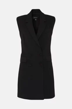 Promo โญ Karen Millen Double Breasted Sleeveless Mini ๐ Dress ๐