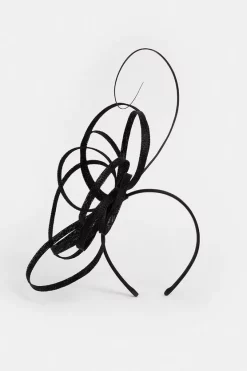 Top 10 🛒 Karen Millen Loop Detail Headband Fascinator 👏 -Occasionwear Popular Store bkk04443 black xl 1