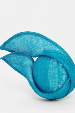 Budget 🎉 Karen Millen Leaf Detail Pillbox Fascinator 🎁 -Occasionwear Popular Store bkk04444 blue xl 2