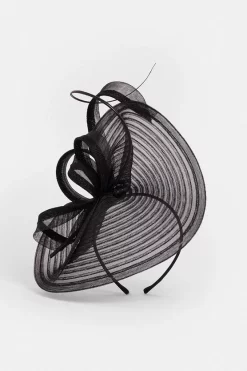 Top 10 ⌛ Karen Millen Asymetric Braided Fascinator 😍 -Occasionwear Popular Store bkk04463 black xl 1