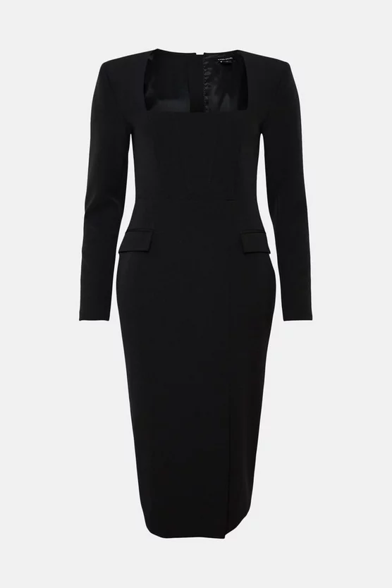 Top 10 π Karen Millen Corset Waist Midi Pencil Midi π Dress 𧨠6 Top 10 π Karen Millen Corset Waist Midi Pencil Midi π Dress 𧨠- Image 4