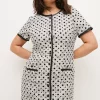 Discount π Karen Millen Plus Size Polka Dot Boucle A Line Mini π Dress - mono π 2 Discount π Karen Millen Plus Size Polka Dot Boucle A Line Mini π Dress - mono π -Occasionwear Popular Store bkk04906 mono xl