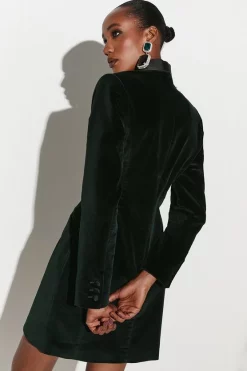 Top 10 😉 Karen Millen Velvet Feather Detail Blazer Mini 👗 Dress ✔️ 15 Top 10 😉 Karen Millen Velvet Feather Detail Blazer Mini 👗 Dress ✔️ -Occasionwear Popular Store bkk05091 forest xl 5