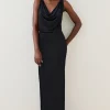 Top 10 ๐ Karen Millen Slinky Cowl Neck Diamante Jersey Maxi ๐ Dress ๐ 2 Top 10 ๐ Karen Millen Slinky Cowl Neck Diamante Jersey Maxi ๐ Dress ๐ -Occasionwear Popular Store bkk05497 black xl