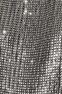 Best deal 🥰 Karen Millen Sequin Panelled Georgette Blouse 🔥 -Occasionwear Popular Store bkk05527 black xl 5