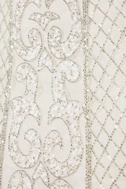 Best deal 🎉 Karen Millen Embellished Kimono Sleeve Beaded Mini 👗 Dress - iridescent 💯 13 Best deal 🎉 Karen Millen Embellished Kimono Sleeve Beaded Mini 👗 Dress - iridescent 💯 -Occasionwear Popular Store bkk05747 iridescent xl 5