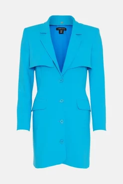 Cheapest ๐ Karen Millen Compact Stretch Two Piece Tailored Mini ๐ Dress ๐ 12 Cheapest ๐ Karen Millen Compact Stretch Two Piece Tailored Mini ๐ Dress ๐ -Occasionwear Popular Store bkk05799 aqua xl 3