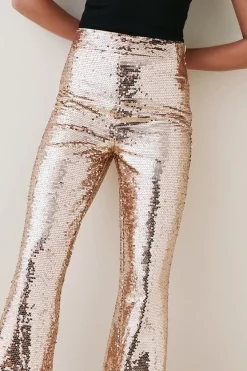 Coupon ๐ Karen Millen Sequin Tailored Flared Trouser - gold โ๏ธ 10 Coupon ๐ Karen Millen Sequin Tailored Flared Trouser - gold โ๏ธ -Occasionwear Popular Store bkk06055 gold xl 2