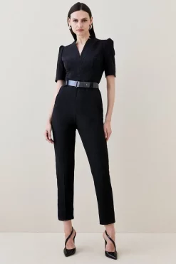 Buy 😀 Karen Millen Petite Forever Belted Jumpsuit 💯