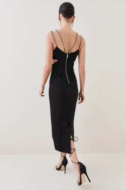 Best Pirce ๐ฅฐ Karen Millen Petite Figure Form Crystal Embellished Midi - black ๐ 9 Best Pirce ๐ฅฐ Karen Millen Petite Figure Form Crystal Embellished Midi - black ๐ -Occasionwear Popular Store bkk06445 black xl 2