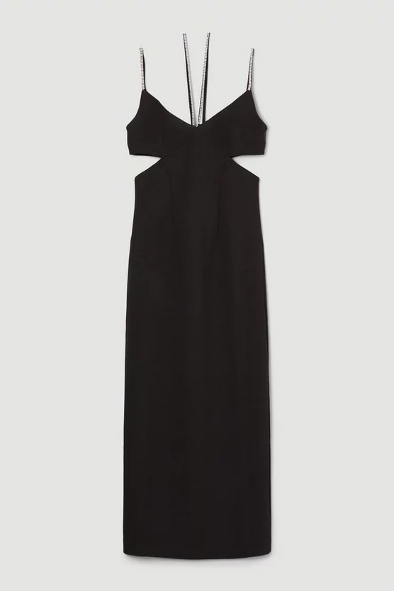 Best Pirce ๐ฅฐ Karen Millen Petite Figure Form Crystal Embellished Midi - black ๐ 6 Best Pirce ๐ฅฐ Karen Millen Petite Figure Form Crystal Embellished Midi - black ๐ - Image 4