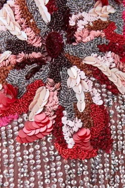 Deals โญ Karen Millen Mixed Sequin & Beaded Fringed Mini ๐ Dress - silver ๐ฅฐ 12 Deals โญ Karen Millen Mixed Sequin & Beaded Fringed Mini ๐ Dress - silver ๐ฅฐ -Occasionwear Popular Store bkk06694 silver xl 4