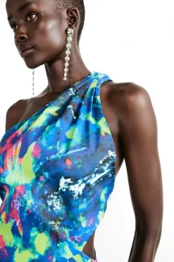 Hot Sale 🎉 Karen Millen Weston Kaleidoscope Print Chain Mini 👗 Dress - multi 🔥 -Occasionwear Popular Store bkk06769 multi xl 5