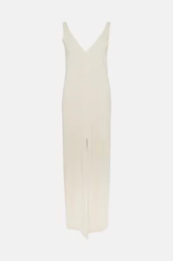 Wholesale 😉 Karen Millen Compact Viscose Cami Midi 👗 Dress - nude ✨ 10 Wholesale 😉 Karen Millen Compact Viscose Cami Midi 👗 Dress - nude ✨ -Occasionwear Popular Store bkk06878 nude xl 3