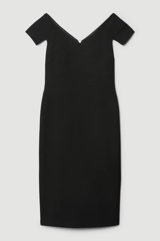 Top 10 ๐ Karen Millen Structured Crepe Cross Detail Midi ๐ Dress ๐ฅฐ 6 Top 10 ๐ Karen Millen Structured Crepe Cross Detail Midi ๐ Dress ๐ฅฐ - Image 4
