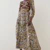Best deal 👍 Karen Millen Baroque Embroidered And Bead Woven Midi 👗 Dress - multi ❤️ -Occasionwear Popular Store bkk07047 multi xl