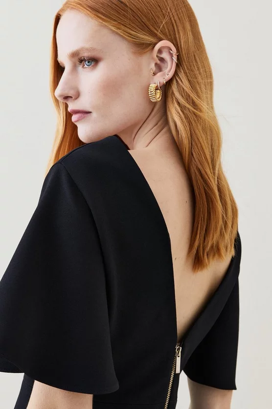 Best reviews of ❤️ Karen Millen Structured Crepe Angel Sleeve Pencil Midi 👗 Dress 🥰 7 Best reviews of ❤️ Karen Millen Structured Crepe Angel Sleeve Pencil Midi 👗 Dress 🥰 - Image 5