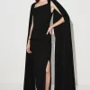 Best Sale โค๏ธ Karen Millen Compact Viscose Cape Maxi ๐ Dress ๐ฅ 2 Best Sale โค๏ธ Karen Millen Compact Viscose Cape Maxi ๐ Dress ๐ฅ -Occasionwear Popular Store bkk07168 black xl