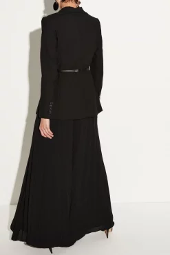 Cheapest 💯 Karen Millen Tailored And Pleat Belted Jumpsuit - black 😉 -Occasionwear Popular Store bkk07198 black xl 4