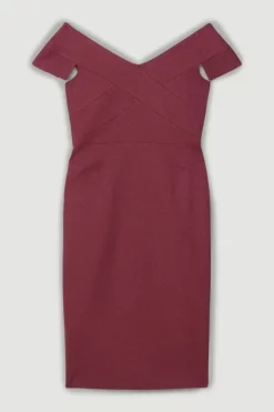 Cheap โค๏ธ Karen Millen Petite Structured Crepe Cross Detail Midi ๐ Dress - merlot ๐คฉ 11 Cheap โค๏ธ Karen Millen Petite Structured Crepe Cross Detail Midi ๐ Dress - merlot ๐คฉ -Occasionwear Popular Store bkk07210 merlot xl 3