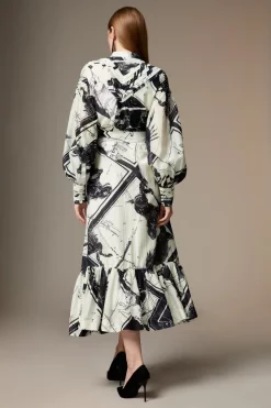 Discount ๐คฉ Karen Millen British Museum Silk Cotton Star Mapped Woven Maxi ๐ Dress - mono ๐ 12 Discount ๐คฉ Karen Millen British Museum Silk Cotton Star Mapped Woven Maxi ๐ Dress - mono ๐ -Occasionwear Popular Store bkk07405 mono xl 4