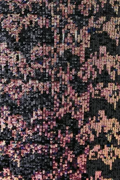 Hot Sale 👍 Karen Millen Plus Size Sequin Bardot Feather Trim Midaxi 👗 Dress - multi 😀 -Occasionwear Popular Store bkk07468 multi xl 5