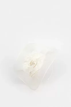 Buy 🎉 Karen Millen Flower Trim Headband Fascinator 🧨 -Occasionwear Popular Store bkk07525 ivory xl 1