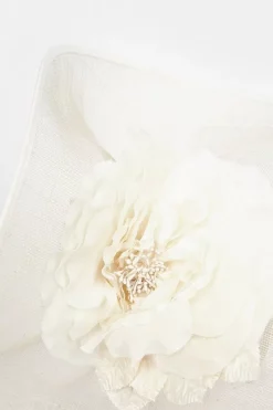 Buy 🎉 Karen Millen Flower Trim Headband Fascinator 🧨 -Occasionwear Popular Store bkk07525 ivory xl 2