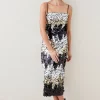 Wholesale 😀 Karen Millen Disc Sequin Strappy Woven Midi 👗 Dress - multi 😉 -Occasionwear Popular Store bkk07657 multi xl
