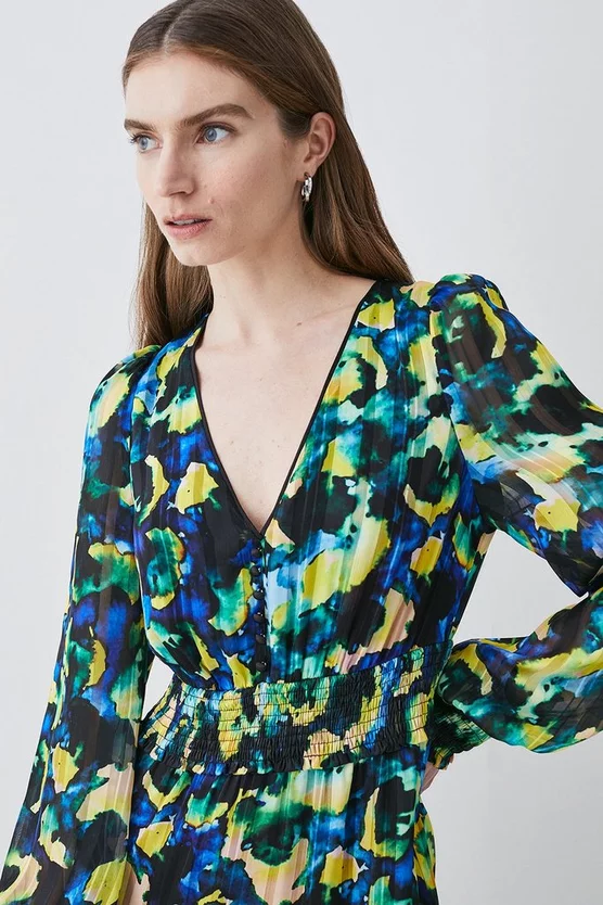 Top 10 ๐งจ Karen Millen Abstract V Neck Woven Maxi ๐ Dress - multi ๐ 4 Top 10 ๐งจ Karen Millen Abstract V Neck Woven Maxi ๐ Dress - multi ๐ - Image 2