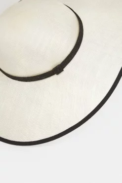 Best deal 🔔 Karen Millen Grosgrain Trim Large Disc Fascinator 💯 -Occasionwear Popular Store bkk07862 ivory xl 2