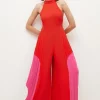 Promo ๐ Karen Millen Petite Soft Tailored Wide Leg Jumpsuit โ๏ธ 2 Promo ๐ Karen Millen Petite Soft Tailored Wide Leg Jumpsuit โ๏ธ -Occasionwear Popular Store bkk08179 red xl