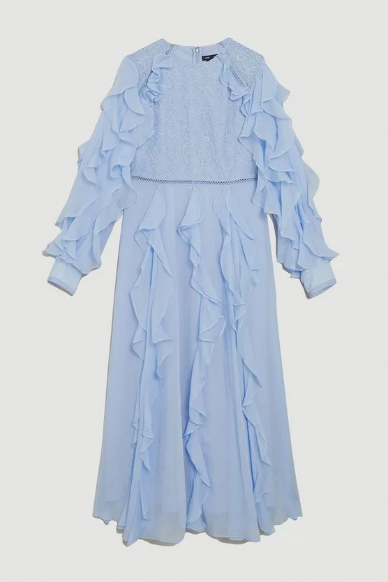Best reviews of 🤩 Karen Millen Frill Lace Trim Woven Maxi 👗 Dress - blush 🤩 3 Best reviews of 🤩 Karen Millen Frill Lace Trim Woven Maxi 👗 Dress - blush 🤩