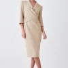 Budget โจ Karen Millen Petite Compact Crepe Wrap Waist Pencil Midi ๐ Dress ๐ 1 Budget โจ Karen Millen Petite Compact Crepe Wrap Waist Pencil Midi ๐ Dress ๐ -Occasionwear Popular Store bkk08593 camel xl