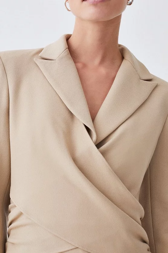 Budget โจ Karen Millen Petite Compact Crepe Wrap Waist Pencil Midi ๐ Dress ๐ 7 Budget โจ Karen Millen Petite Compact Crepe Wrap Waist Pencil Midi ๐ Dress ๐ - Image 5
