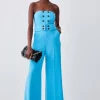 Coupon ๐ Karen Millen Compact Stretch Tux Bandeau Wide Leg Jumpsuit ๐ 1 Coupon ๐ Karen Millen Compact Stretch Tux Bandeau Wide Leg Jumpsuit ๐ -Occasionwear Popular Store bkk08626 aqua xl