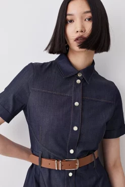 Best reviews of ⭐ Karen Millen Tailored Denim Belted Midi 👚 Shirt 👗 Dress - denim-blue 🤩 10 Best reviews of ⭐ Karen Millen Tailored Denim Belted Midi 👚 Shirt 👗 Dress - denim-blue 🤩 -Occasionwear Popular Store bkk08938 denim blue xl 1