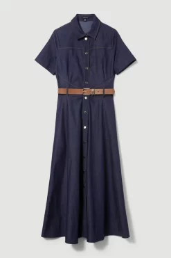 Best reviews of ⭐ Karen Millen Tailored Denim Belted Midi 👚 Shirt 👗 Dress - denim-blue 🤩 12 Best reviews of ⭐ Karen Millen Tailored Denim Belted Midi 👚 Shirt 👗 Dress - denim-blue 🤩 -Occasionwear Popular Store bkk08938 denim blue xl 3