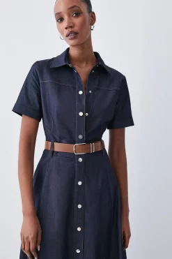 Best reviews of ⭐ Karen Millen Tailored Denim Belted Midi 👚 Shirt 👗 Dress - denim-blue 🤩 14 Best reviews of ⭐ Karen Millen Tailored Denim Belted Midi 👚 Shirt 👗 Dress - denim-blue 🤩 -Occasionwear Popular Store bkk08938 denim blue xl 5