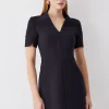 Hot Sale 😍 Karen Millen Italian Compact Scuba Jersey Seamed A Line Mini 👗 Dress 🎉 2 Hot Sale 😍 Karen Millen Italian Compact Scuba Jersey Seamed A Line Mini 👗 Dress 🎉 -Occasionwear Popular Store bkk09678 black xl