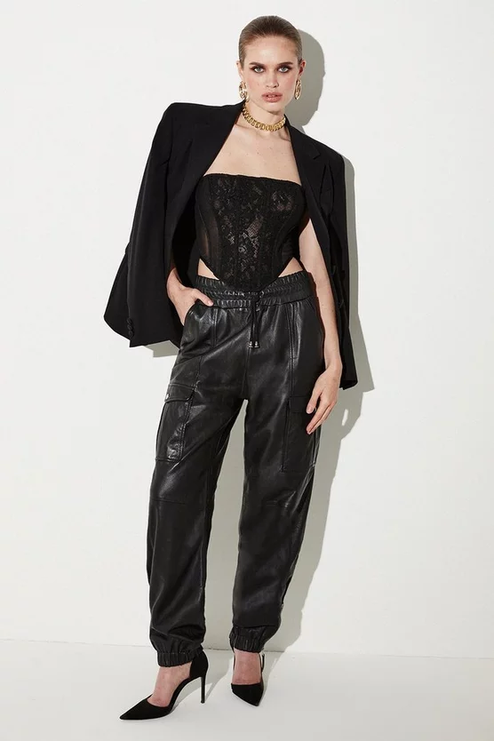 Best deal ๐ Karen Millen Lace Structured Corset - black ๐ 8 Best deal ๐ Karen Millen Lace Structured Corset - black ๐ - Image 6