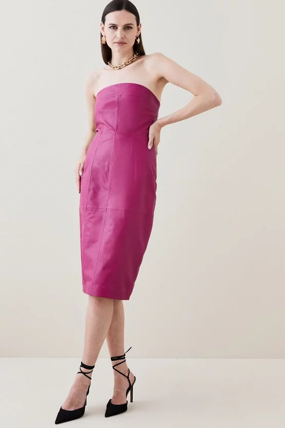 Promo โค๏ธ Karen Millen Leather Bandeau Pencil Midi ๐ Dress ๐ฅ 10 Promo โค๏ธ Karen Millen Leather Bandeau Pencil Midi ๐ Dress ๐ฅ - Image 8