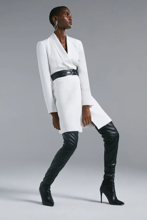 Deals ๐ Karen Millen Tuxedo Wrap Mini ๐ Dress ๐ฅฐ 7 Deals ๐ Karen Millen Tuxedo Wrap Mini ๐ Dress ๐ฅฐ - Image 5