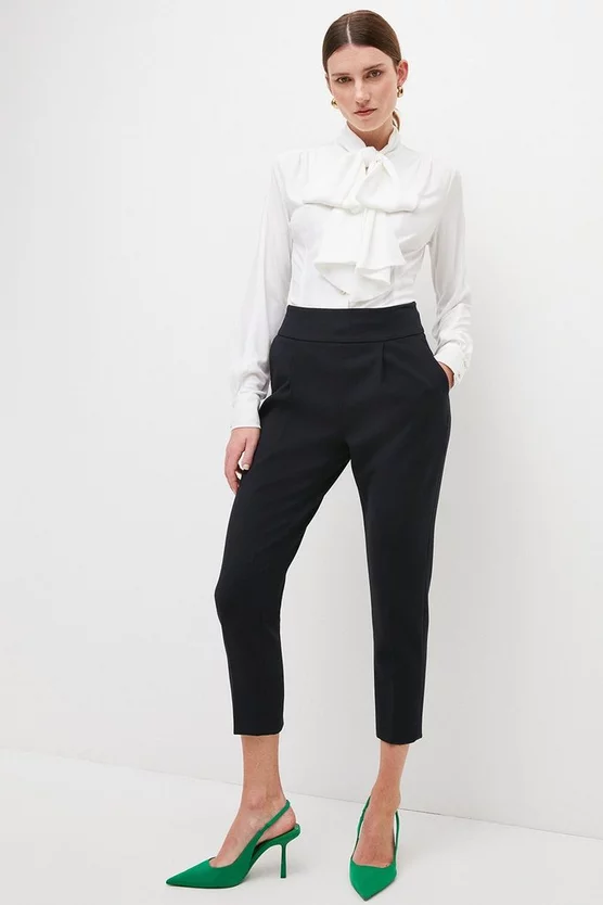New ๐ Karen Millen Compact Stretch Slim Leg Trouser ๐ 9 New ๐ Karen Millen Compact Stretch Slim Leg Trouser ๐ - Image 7